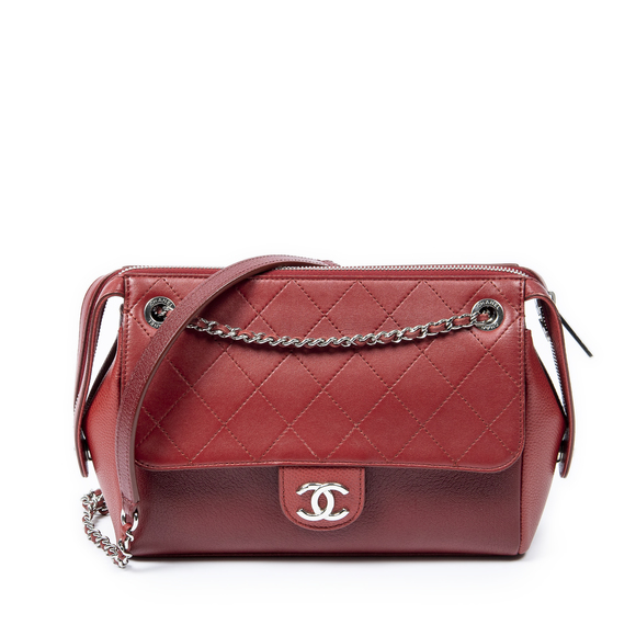 CHANEL Bags Chanel Top Zip Front Flap Chain Crossbody Poshmark